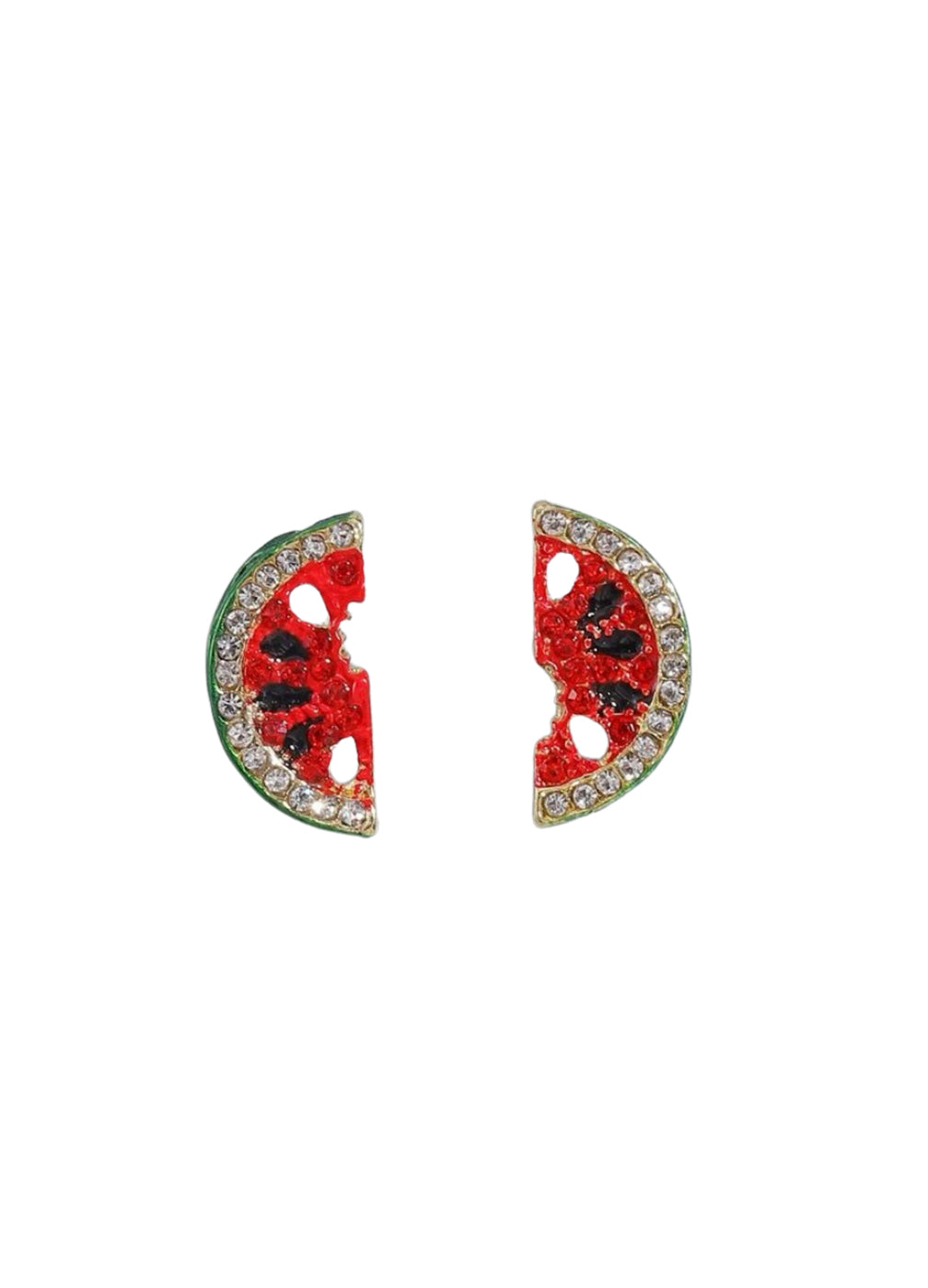 WATERMELON STUD EARRINGS